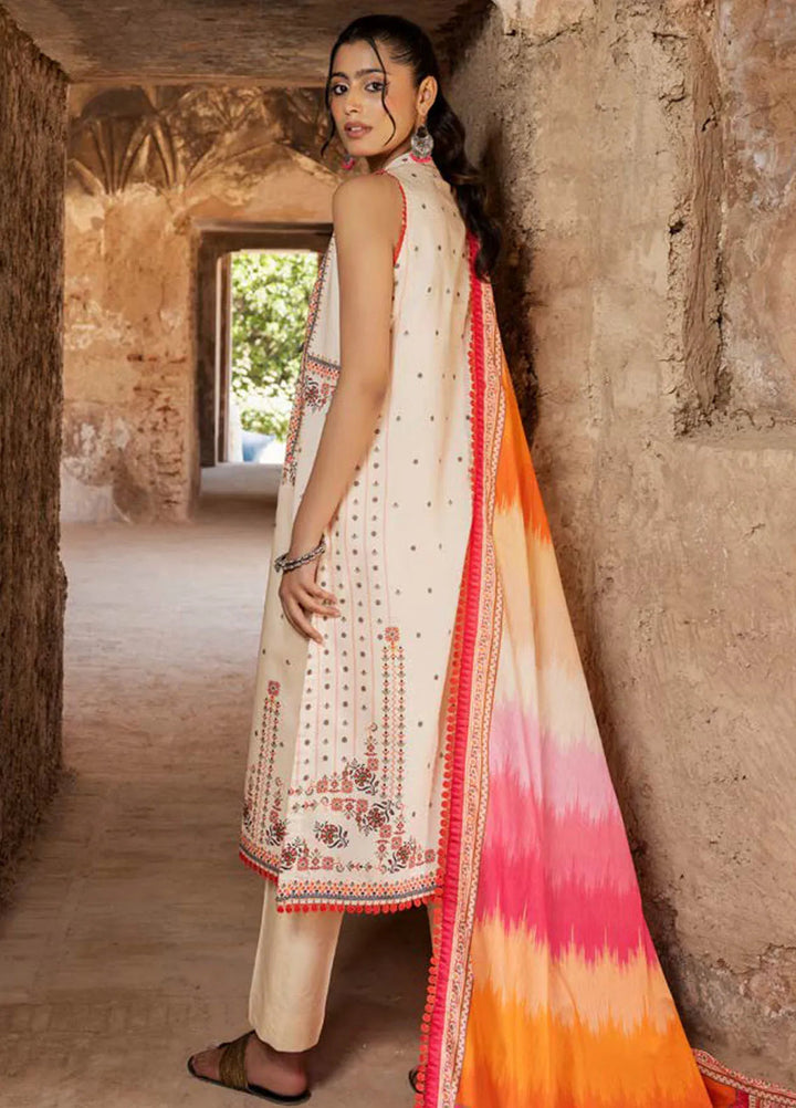 Gul Ahmed Printed Lawn Suits Unstitched 3 Piece GA24SU SP 42038 - Summer Collection