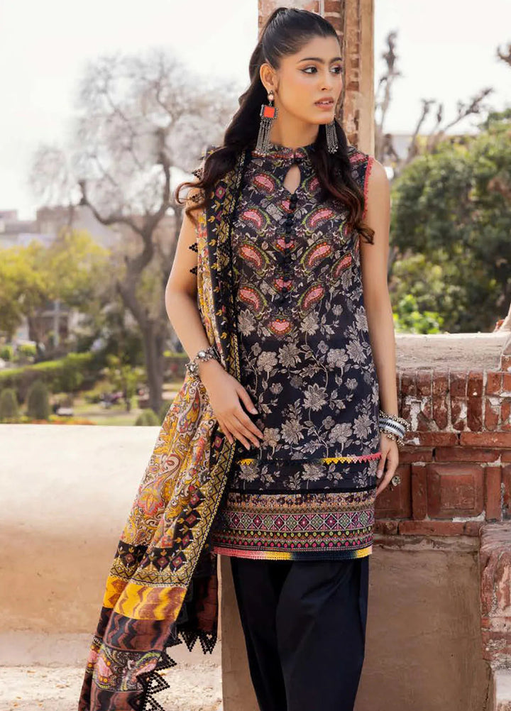 Gul Ahmed Printed Lawn Suits Unstitched 3 Piece GA24SU SP 42041 - Summer Collection