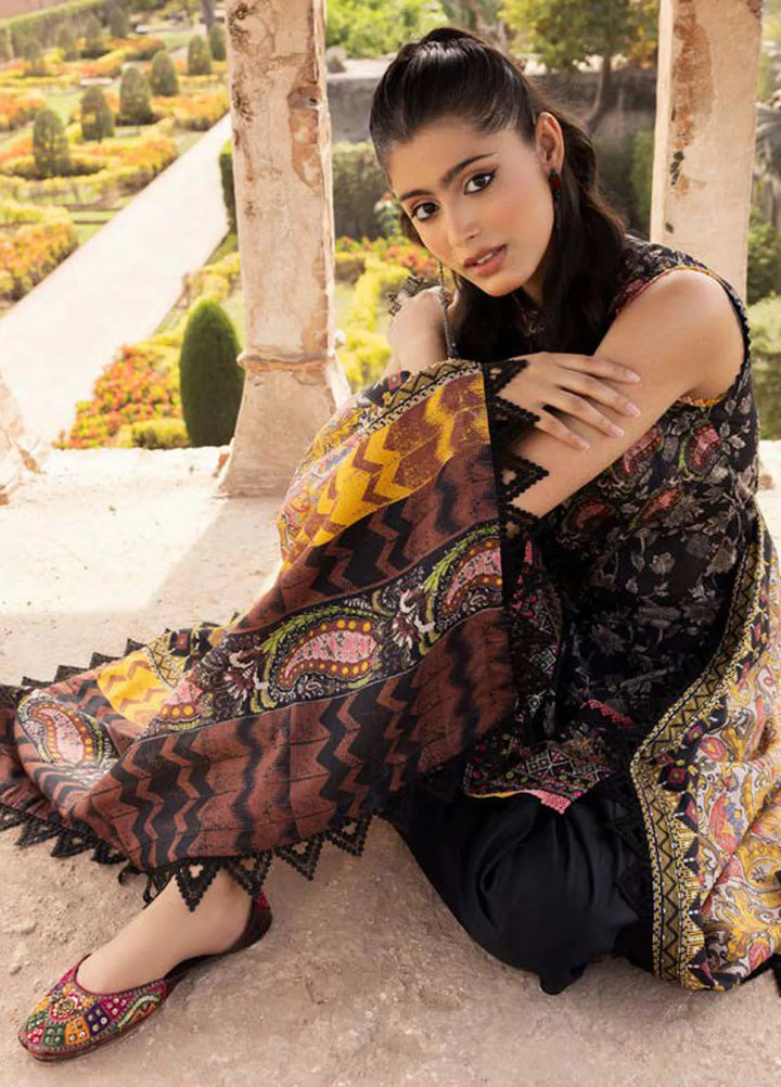 Gul Ahmed Printed Lawn Suits Unstitched 3 Piece GA24SU SP 42041 - Summer Collection