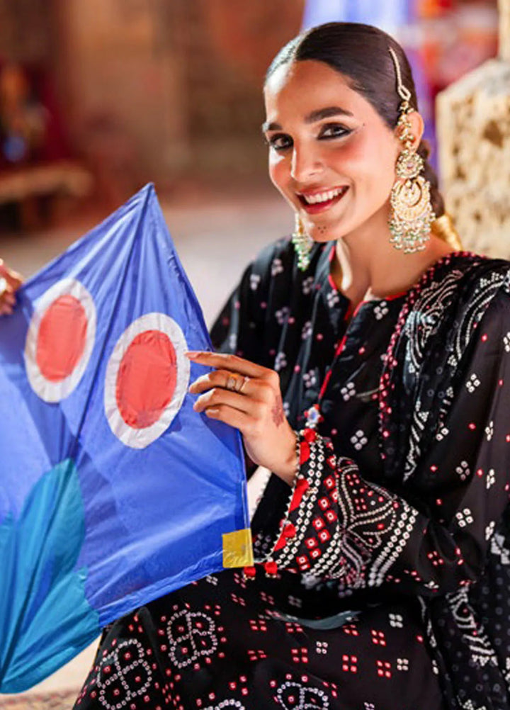 Gul Ahmed Printed Lawn Suits Unstitched 3 Piece GA25CH CL-52171 A - Summer Collection