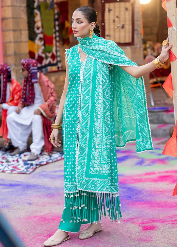 Gul Ahmed Printed Lawn Suits Unstitched 3 Piece GA25CH CL-52178 A - Summer Collection