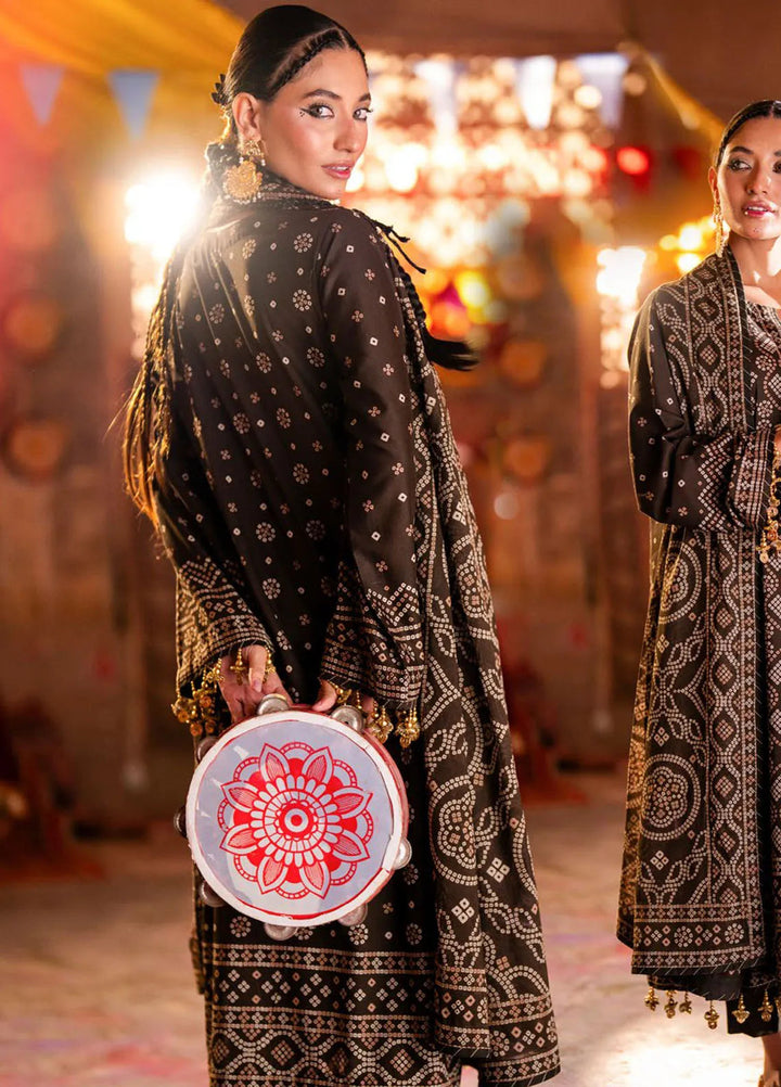 Gul Ahmed Printed Lawn Suits Unstitched 3 Piece GA25CH CL-52399 B - Summer Collection