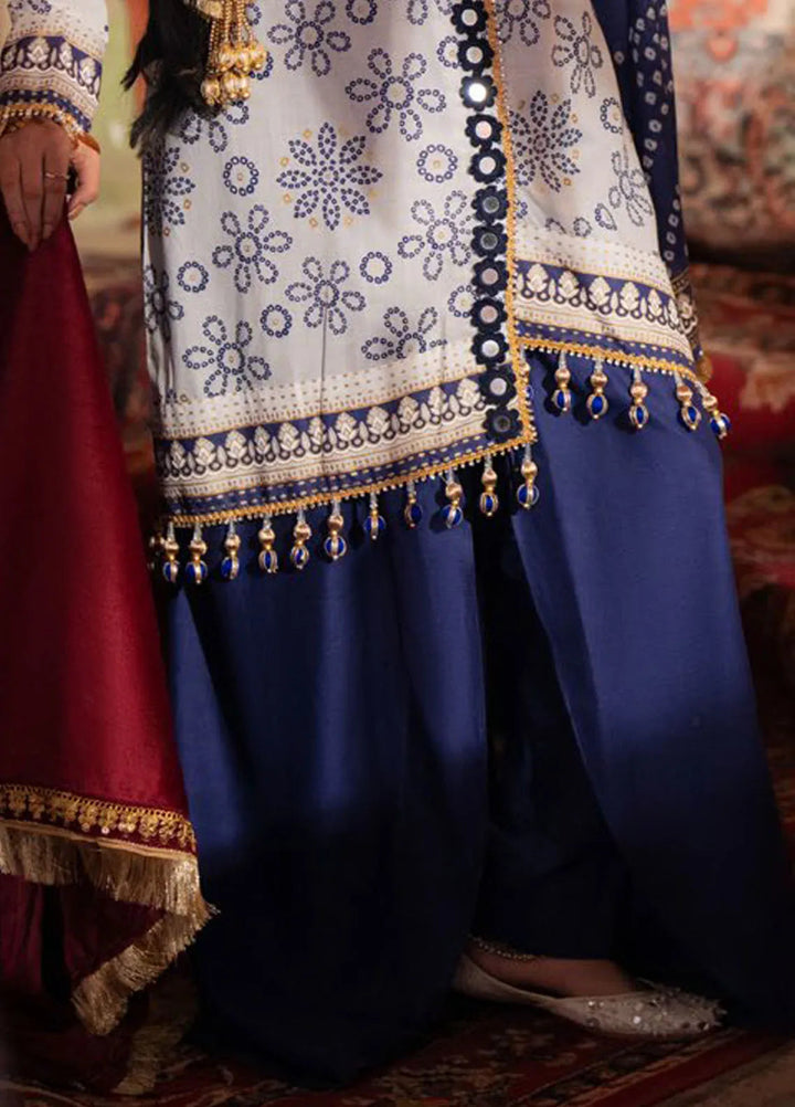 Gul Ahmed Printed Lawn Suits Unstitched 3 Piece GA25CH CL-52411 B - Summer Collection