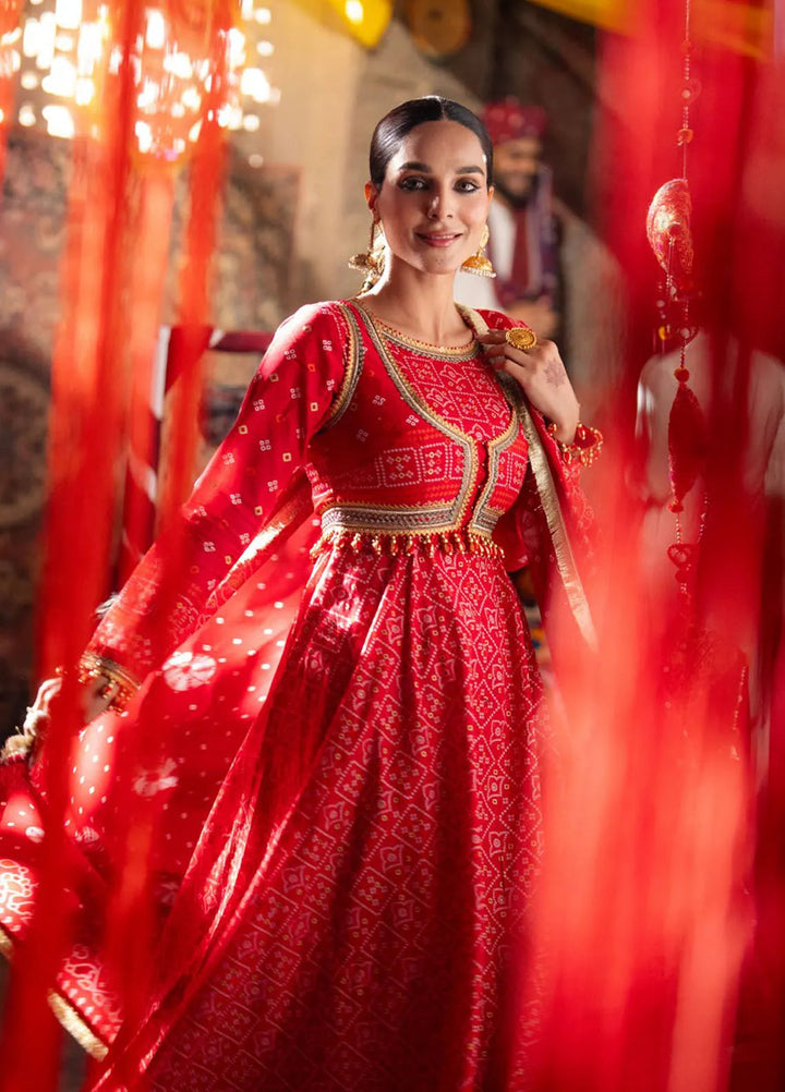 Gul Ahmed Printed Lawn Suits Unstitched 3 Piece GA25CH CL-52484 B - Summer Collection