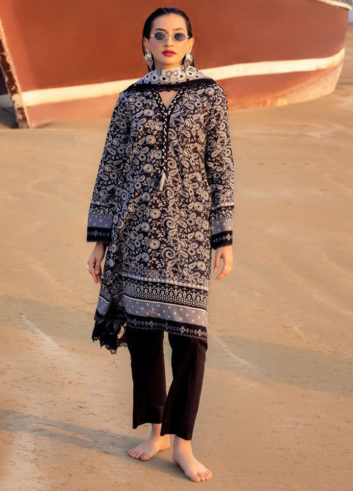 Gul Ahmed Printed Lawn Suits Unstitched 3 Piece GA25NB B-52001 - Summer Collection