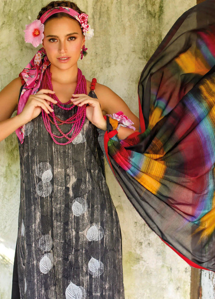 Gul Ahmed Printed Lawn Suits Unstitched 3 Piece GA25TJS CL-52061 - Summer Collection