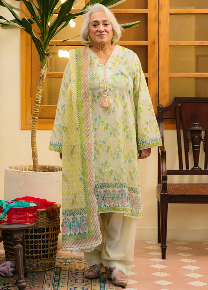 Gul Ahmed Printed Lawn Suits Unstitched 3 Piece GA25TM CL-52126 B - Summer Collection
