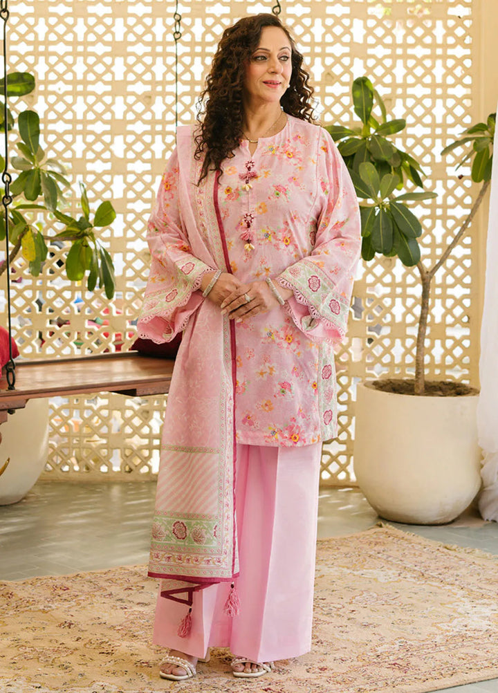 Gul Ahmed Printed Lawn Suits Unstitched 3 Piece GA25TM CL-52128 A - Summer Collection