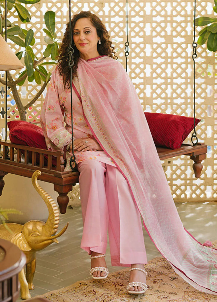 Gul Ahmed Printed Lawn Suits Unstitched 3 Piece GA25TM CL-52128 A - Summer Collection