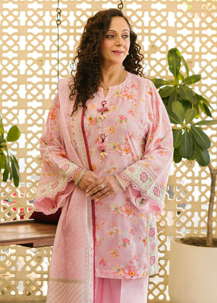 Gul Ahmed Printed Lawn Suits Unstitched 3 Piece GA25TM CL-52128 A - Summer Collection