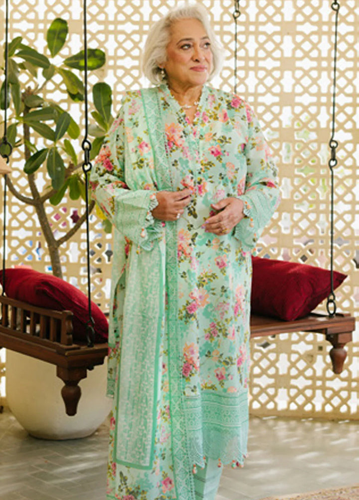 Gul Ahmed Printed Lawn Suits Unstitched 3 Piece GA25TM CL-52198 A - Summer Collection