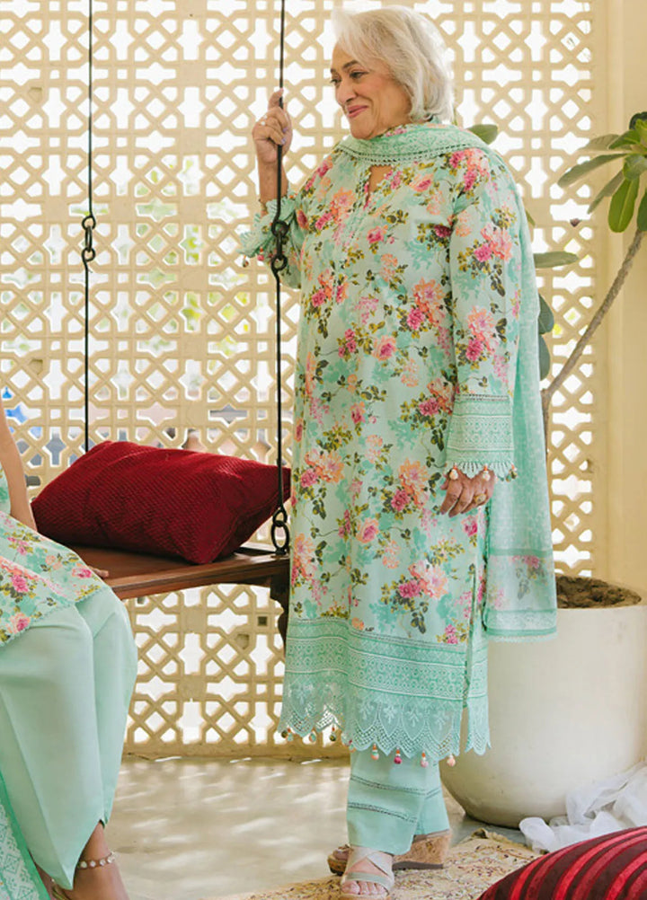 Gul Ahmed Printed Lawn Suits Unstitched 3 Piece GA25TM CL-52198 A - Summer Collection