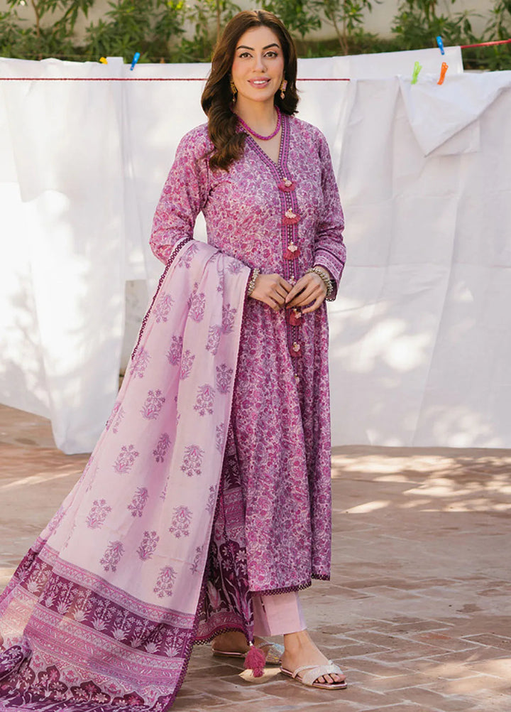 Gul Ahmed Printed Lawn Suits Unstitched 3 Piece GA25TM CL-52372 A - Summer Collection