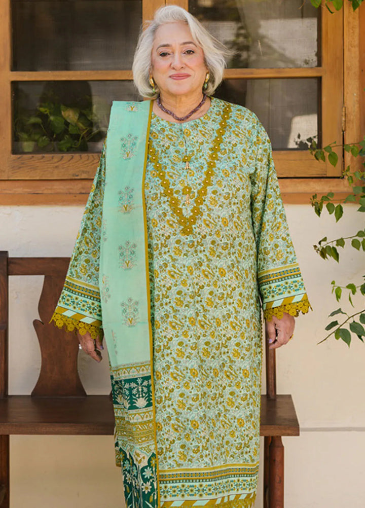 Gul Ahmed Printed Lawn Suits Unstitched 3 Piece GA25TM CL-52372 B - Summer Collection