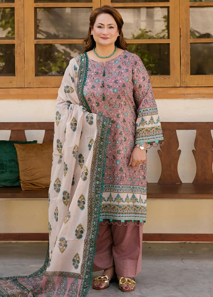 Gul Ahmed Printed Lawn Suits Unstitched 3 Piece GA25TM CL-52378 A - Summer Collection