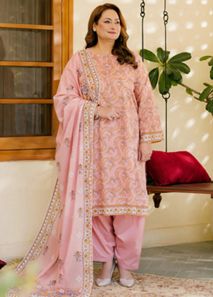 Gul Ahmed Printed Lawn Suits Unstitched 3 Piece GA25TM CL-52380 B - Summer Collection