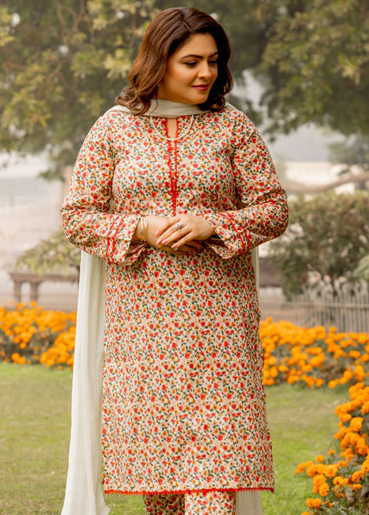 Gul Ahmed Printed Lawn Unstitched Kurti GA24MT SL 42002 - Summer Collection