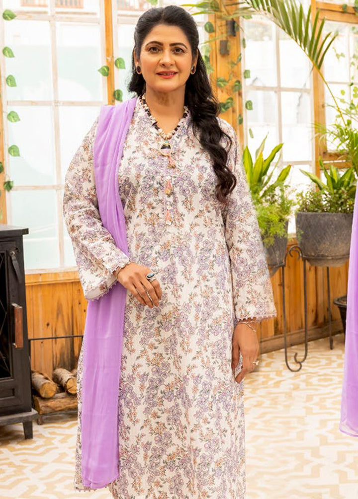 Gul Ahmed Printed Lawn Unstitched Kurti GA24MT SL 42006 - Summer Collection