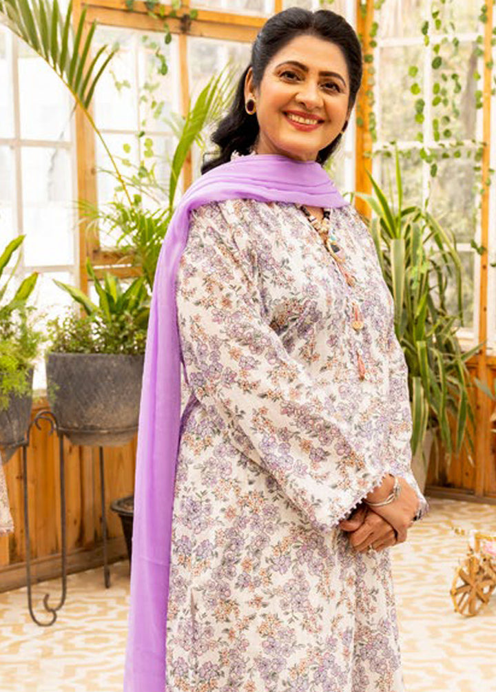 Gul Ahmed Printed Lawn Unstitched Kurti GA24MT SL 42006 - Summer Collection