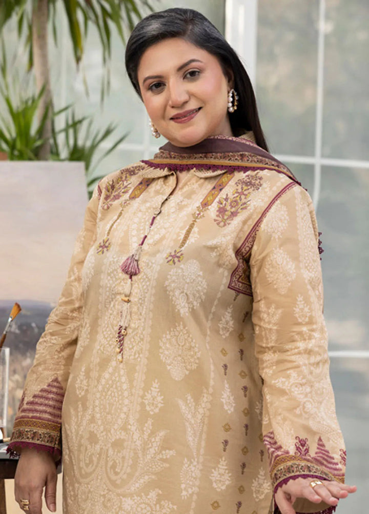 Gul Ahmed Printed Lawn Unstitched Suits 3 Piece GA25MS CL-52625 - Summer Collection