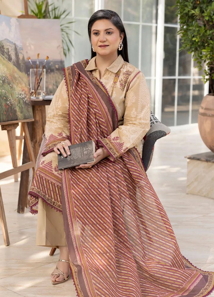 Gul Ahmed Printed Lawn Unstitched Suits 3 Piece GA25MS CL-52625 - Summer Collection