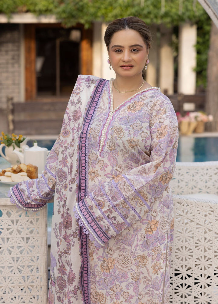 Gul Ahmed Printed Lawn Unstitched Suits 3 Piece GA25MS CL-52666 - Summer Collection