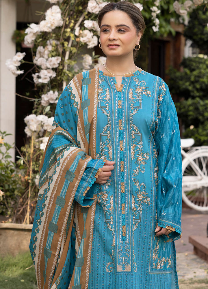 Gul Ahmed Printed Lawn Unstitched Suits 3 Piece GA25MS CL-52668 - Summer Collection