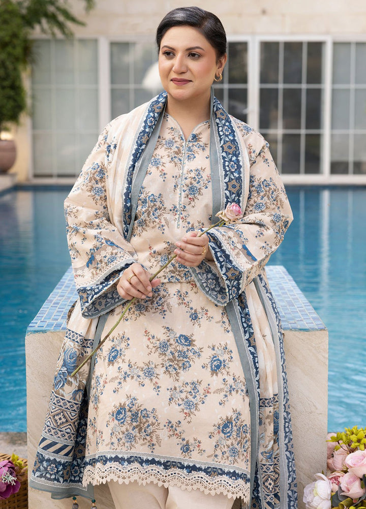 Gul Ahmed Printed Lawn Unstitched Suits 3 Piece GA25MS CL-52669 - Summer Collection
