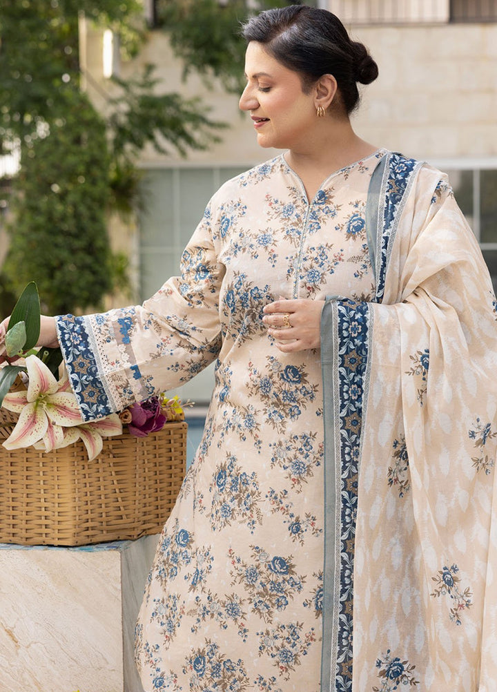 Gul Ahmed Printed Lawn Unstitched Suits 3 Piece GA25MS CL-52669 - Summer Collection