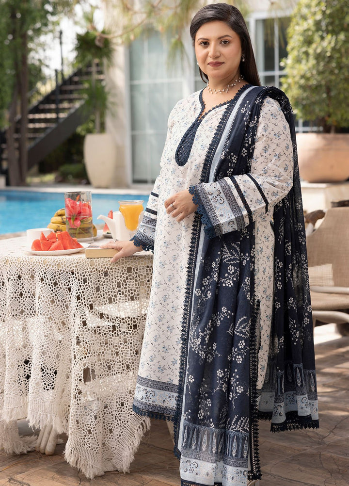 Gul Ahmed Printed Lawn Unstitched Suits 3 Piece GA25MS CL-52674 - Summer Collection