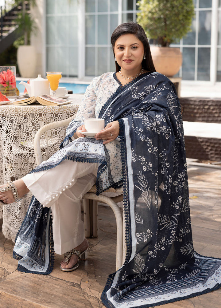 Gul Ahmed Printed Lawn Unstitched Suits 3 Piece GA25MS CL-52674 - Summer Collection