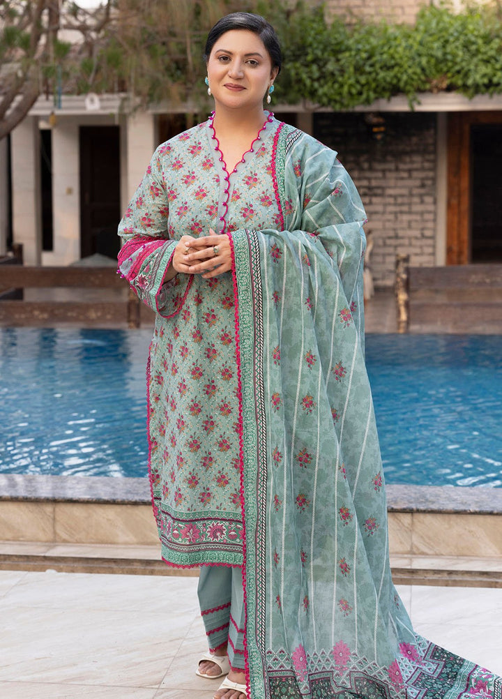 Gul Ahmed Printed Lawn Unstitched Suits 3 Piece GA25MS CL-52676 - Summer Collection