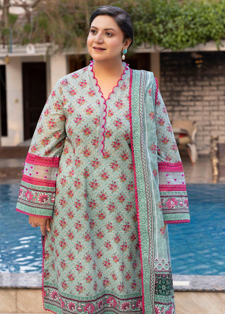 Gul Ahmed Printed Lawn Unstitched Suits 3 Piece GA25MS CL-52676 - Summer Collection