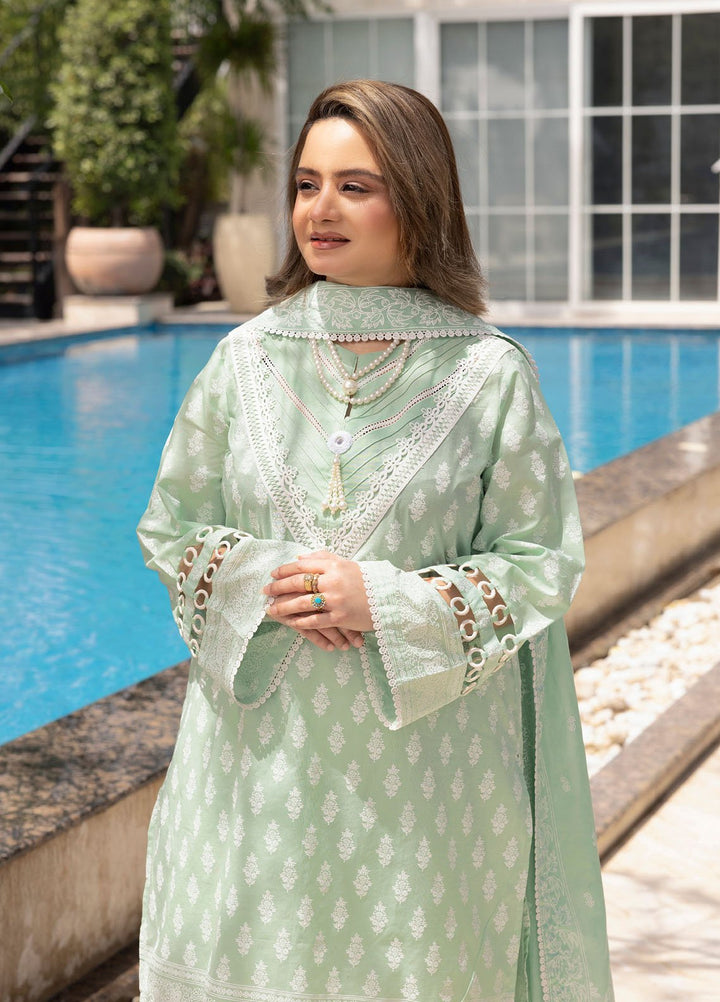 Gul Ahmed Printed Lawn Unstitched Suits 3 Piece GA25MS CL-52678 - Summer Collection