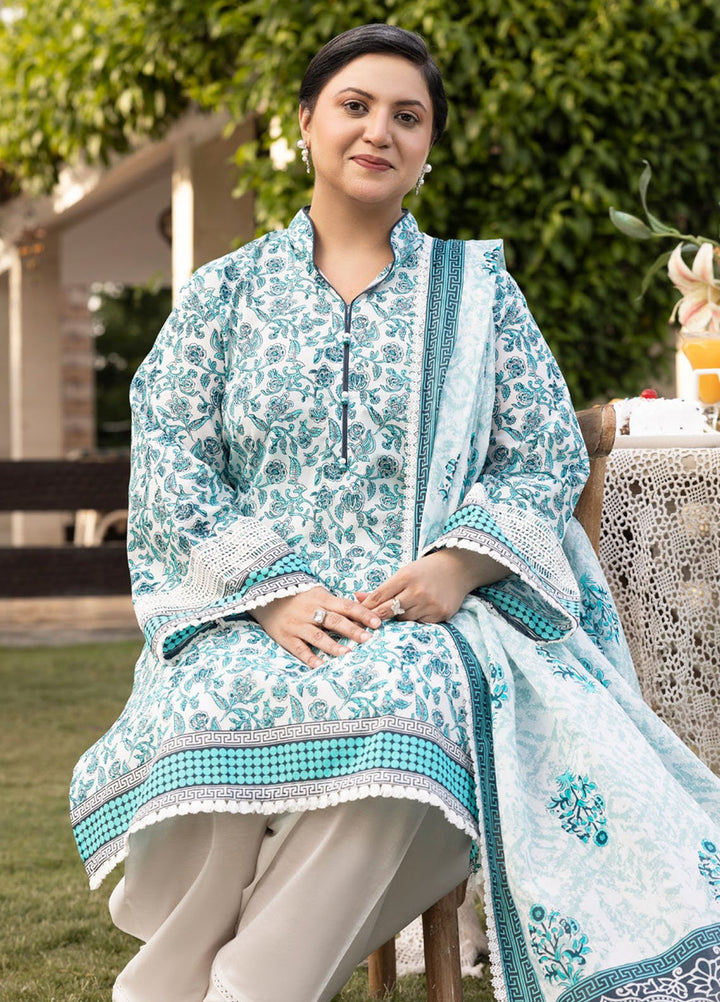 Gul Ahmed Printed Lawn Unstitched Suits 3 Piece GA25MS CL-52679 - Summer Collection