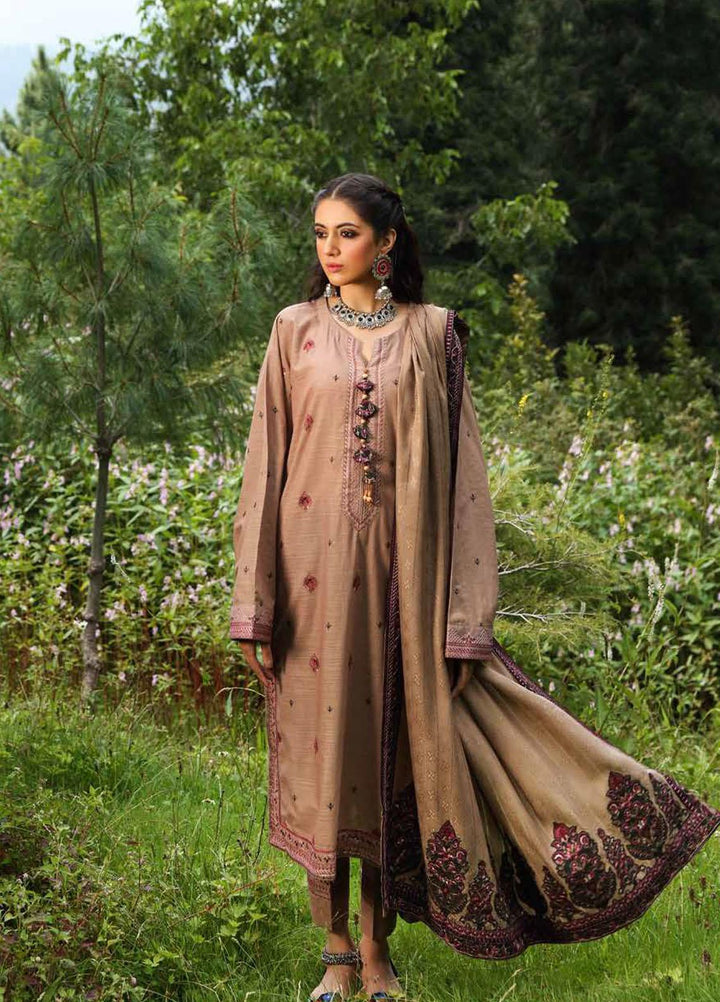 Gul Ahmed Embroidered Khaddar Suits Unstitched 3 Piece GA21JL AP-12062 - Winter Collection