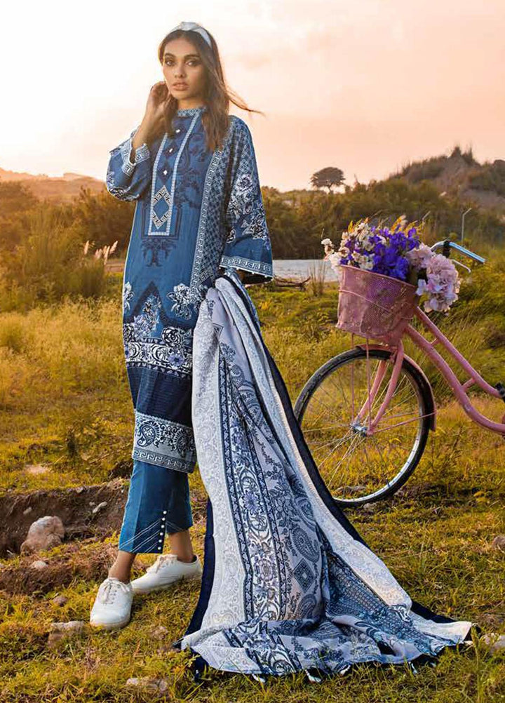 Gul Ahmed Printed Khaddar Suits Unstitched 3 Piece GA21JL AP-12077 - Winter Collection