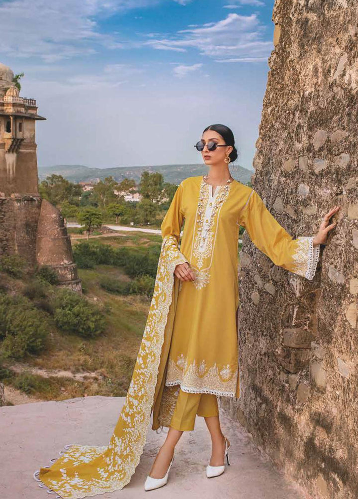 Gul Ahmed Embroidered Karandi Suits Unstitched 3 Piece GA21JL AY-12016 - Winter Collection
