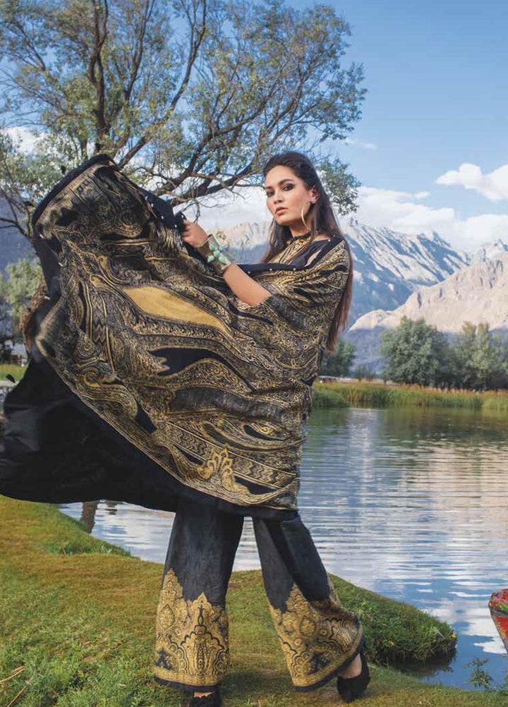 Gul Ahmed Embroidered Khaddar Suits Unstitched 3 Piece GA21JL PVS-12011 - Winter Collection