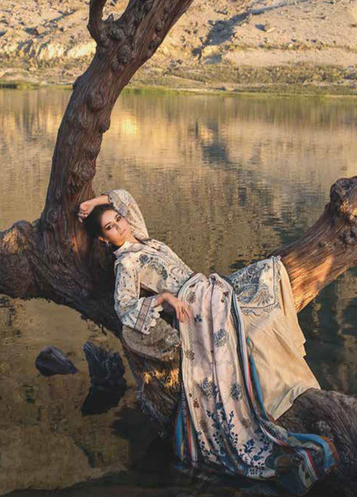 Gul Ahmed Embroidered Khaddar Suits Unstitched 3 Piece GA21JL PVS-12017 - Winter Collection