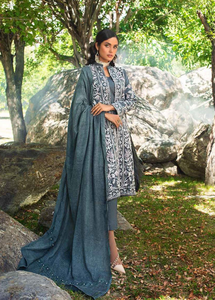 Pure Joy of Winter By Gul Ahmed Embroidered Khaddar Suits Unstitched 3 Piece GA22PJ AP-12030 - Winter Collection