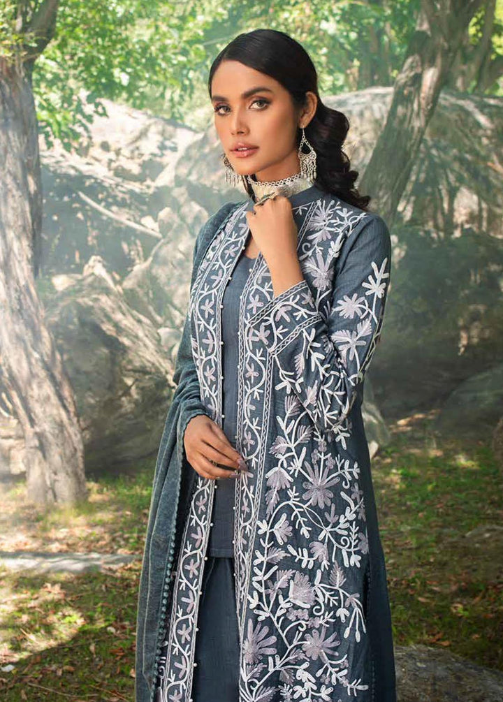 Pure Joy of Winter By Gul Ahmed Embroidered Khaddar Suits Unstitched 3 Piece GA22PJ AP-12030 - Winter Collection