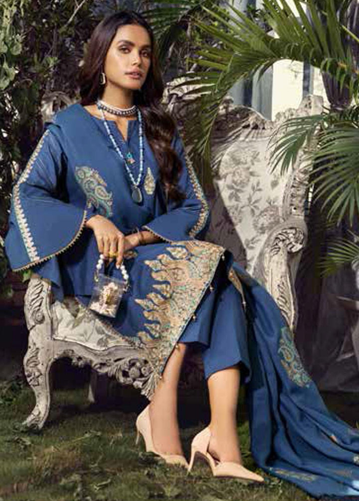 Pure Joy of Winter By Gul Ahmed Embroidered Khaddar Suits Unstitched 3 Piece GA22PJ AP-12036 - Winter Collection