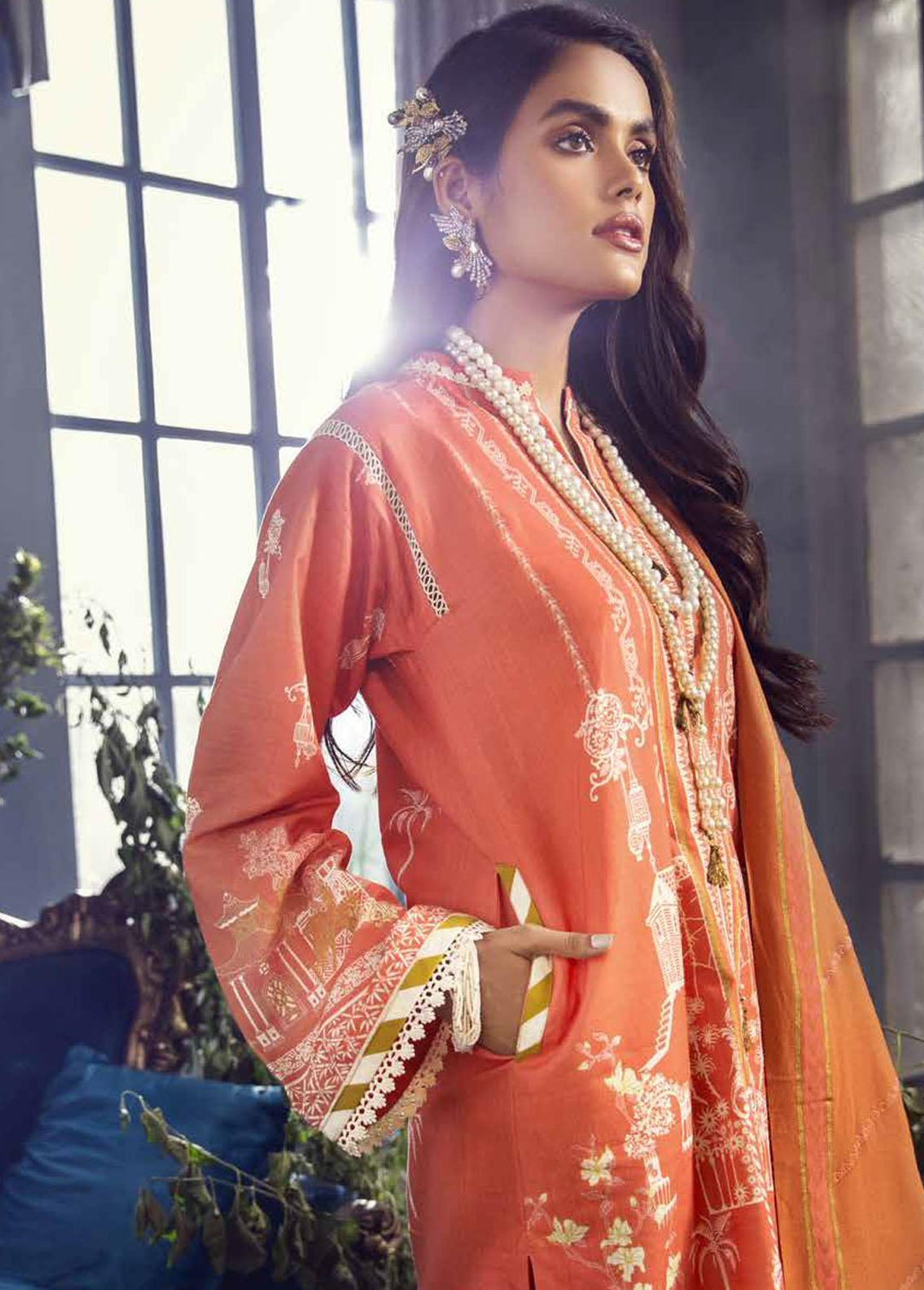 Pure Joy of Winter By Gul Ahmed Printed Khaddar Suits Unstitched 3 Piece GA22PJ AP-12052 - Winter Collection