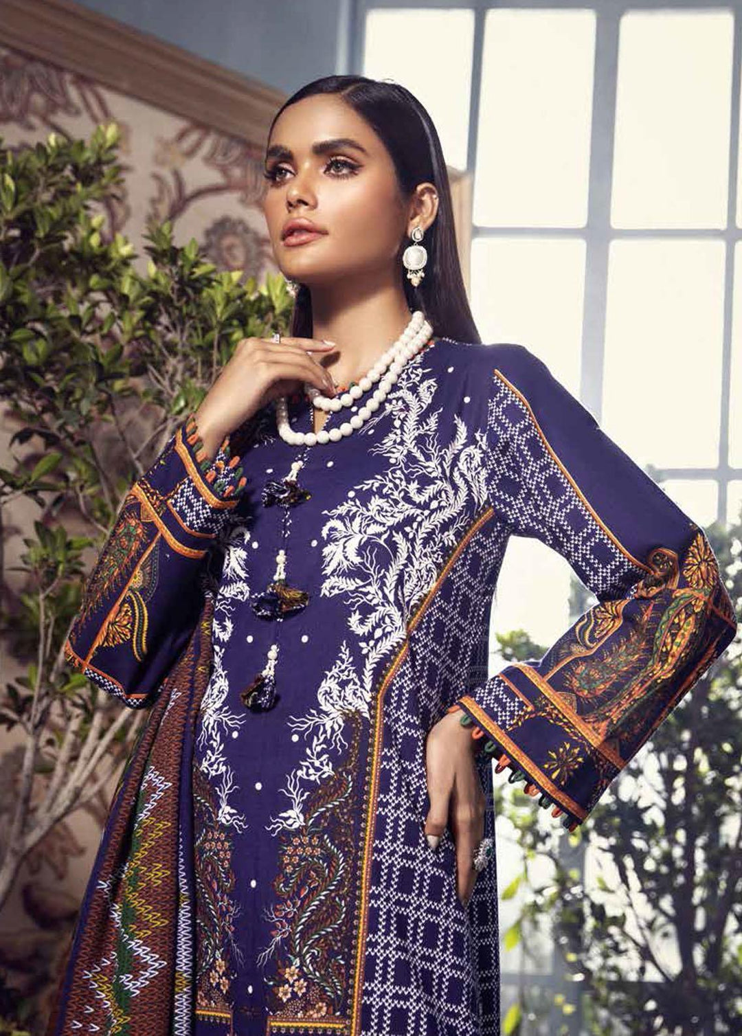 Pure Joy of Winter By Gul Ahmed Printed Khaddar Suits Unstitched 3 Piece GA22PJ AP-12064 - Winter Collection
