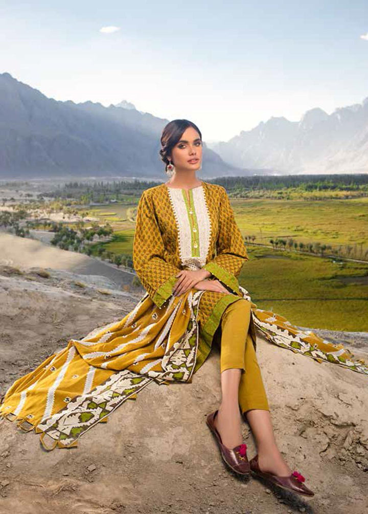 Pure Joy of Winter By Gul Ahmed Embroidered Khaddar Suits Unstitched 3 Piece GA22PJ AP-12084 - Winter Collection