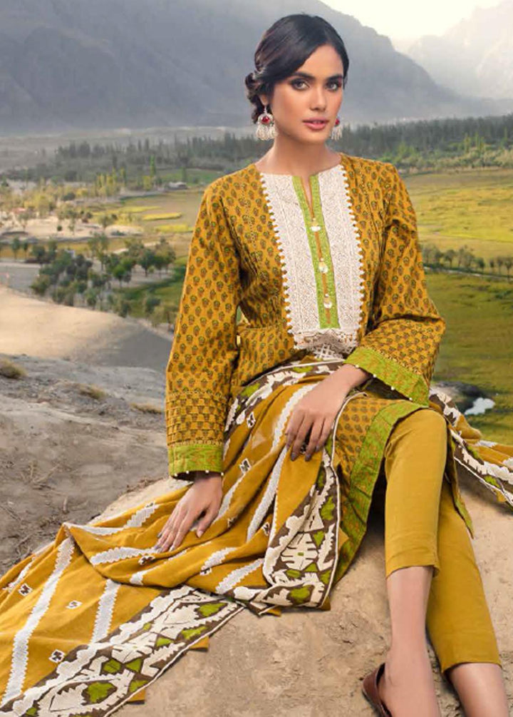 Pure Joy of Winter By Gul Ahmed Embroidered Khaddar Suits Unstitched 3 Piece GA22PJ AP-12084 - Winter Collection