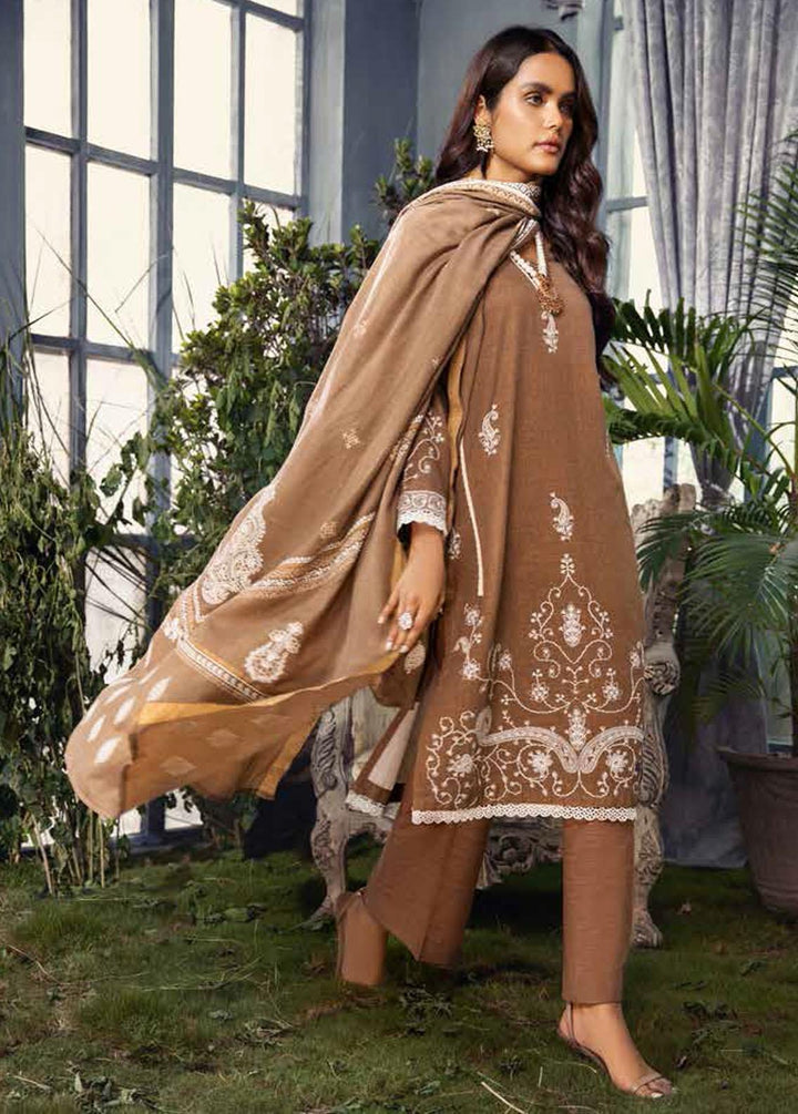 Pure Joy of Winter By Gul Ahmed Embroidered Khaddar Suits Unstitched 3 Piece GA22PJ AP-12098 - Winter Collection