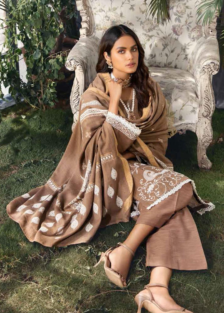 Pure Joy of Winter By Gul Ahmed Embroidered Khaddar Suits Unstitched 3 Piece GA22PJ AP-12098 - Winter Collection