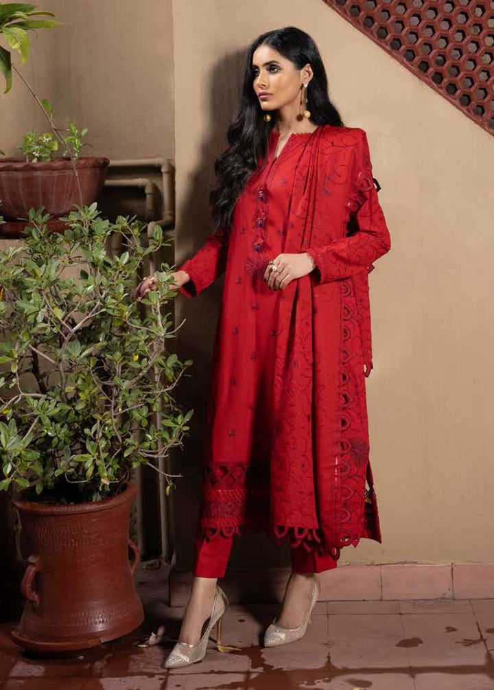 Pure Joy of Winter By Gul Ahmed Embroidered Karandi Suits Unstitched 3 Piece GA22PJ AY-12005 - Winter Collection